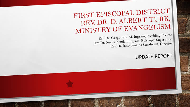 First Episcopal District Ministry of Evangelism