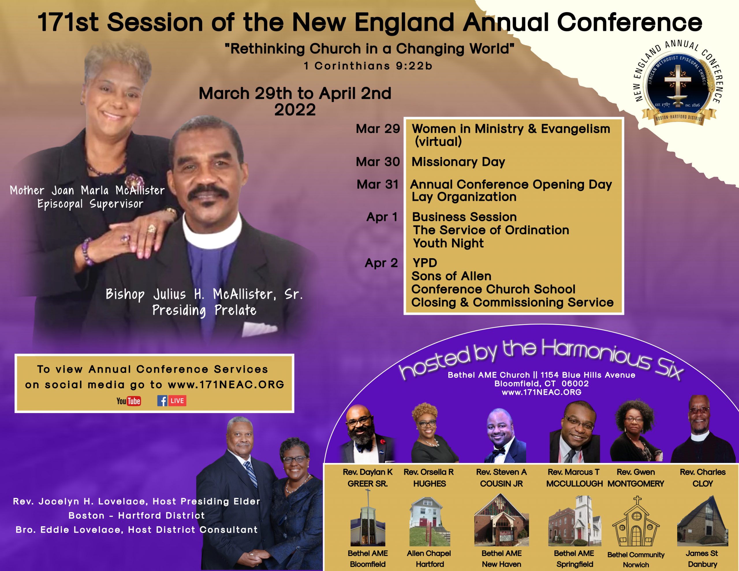 New England Annual Conference First Episcopal District