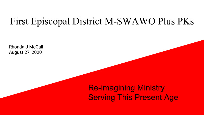 M-SWAWO Plus PKs Re-Imagining Ministry